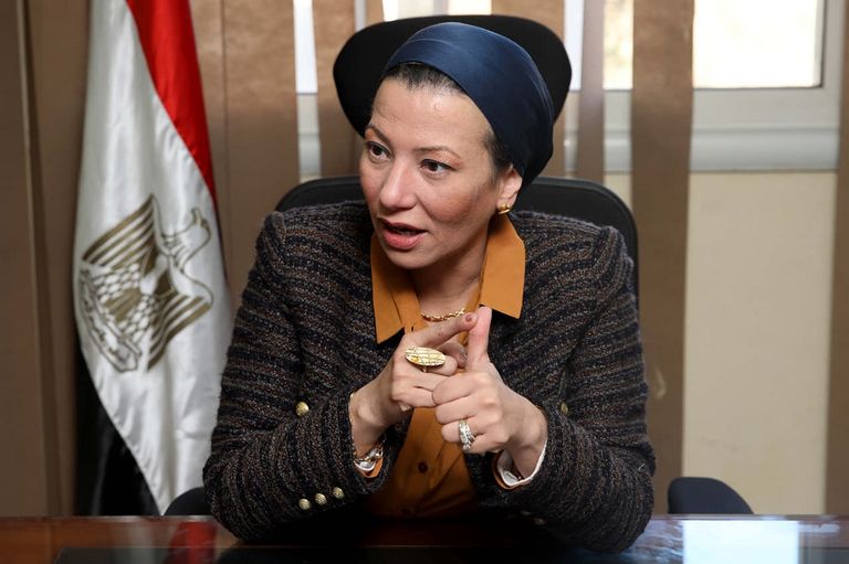الدكتورة ياسمين فؤاد وزيرة البيئة المصرية