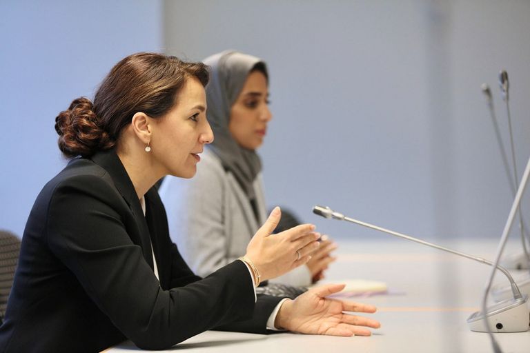 مريم المهيري وزيرة التغير المناخي والبيئة في دولة الإمارات