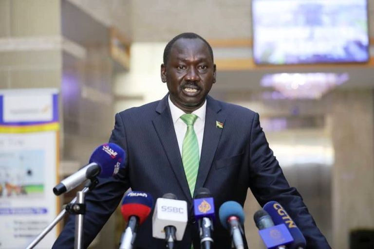 مقرر الوساطة الجنوبية ضيو مطوك الجلسة الافتتاحية لورشة تقييم تنفيذ اتفاق جوبا لسلام السودان