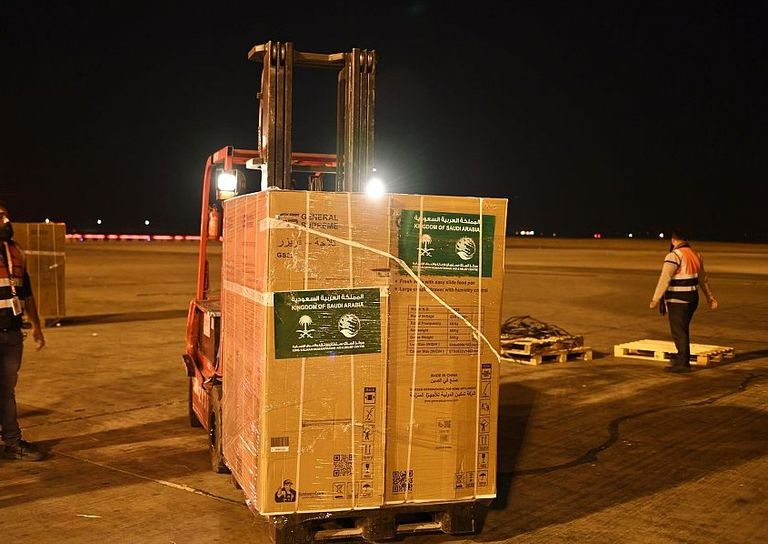 جسر جوي سعودي لمساعدة ضحايا الزلزال في سوريا وتركيا