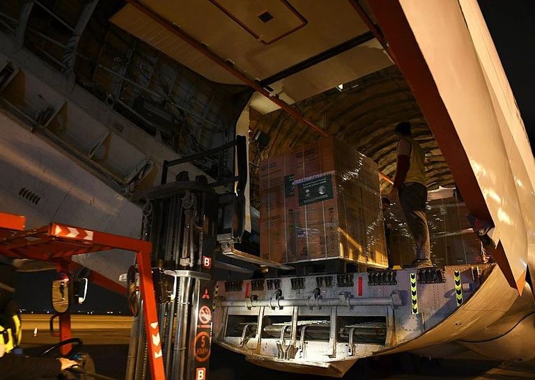 جسر جوي سعودي لمساعدة ضحايا الزلزال في سوريا وتركيا