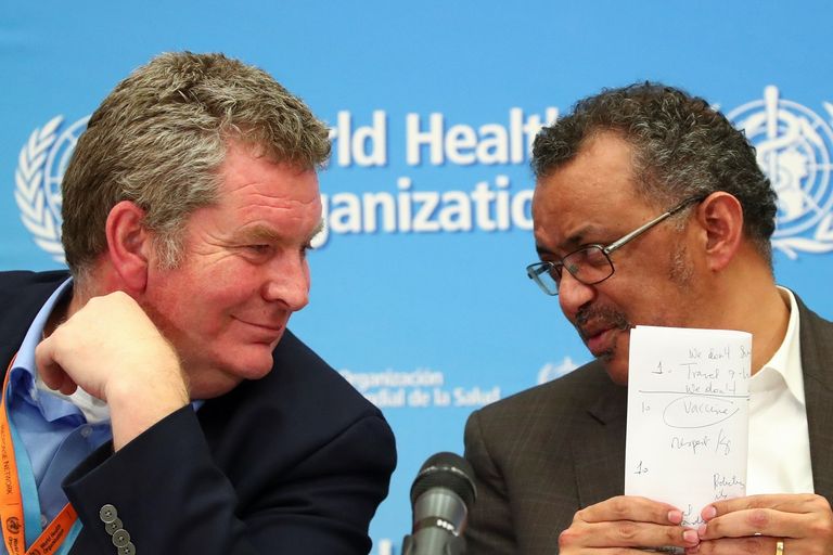 مايكل رايان المدير التنفيذي لبرنامج الطوارئ الصحية بالصحة العالمية