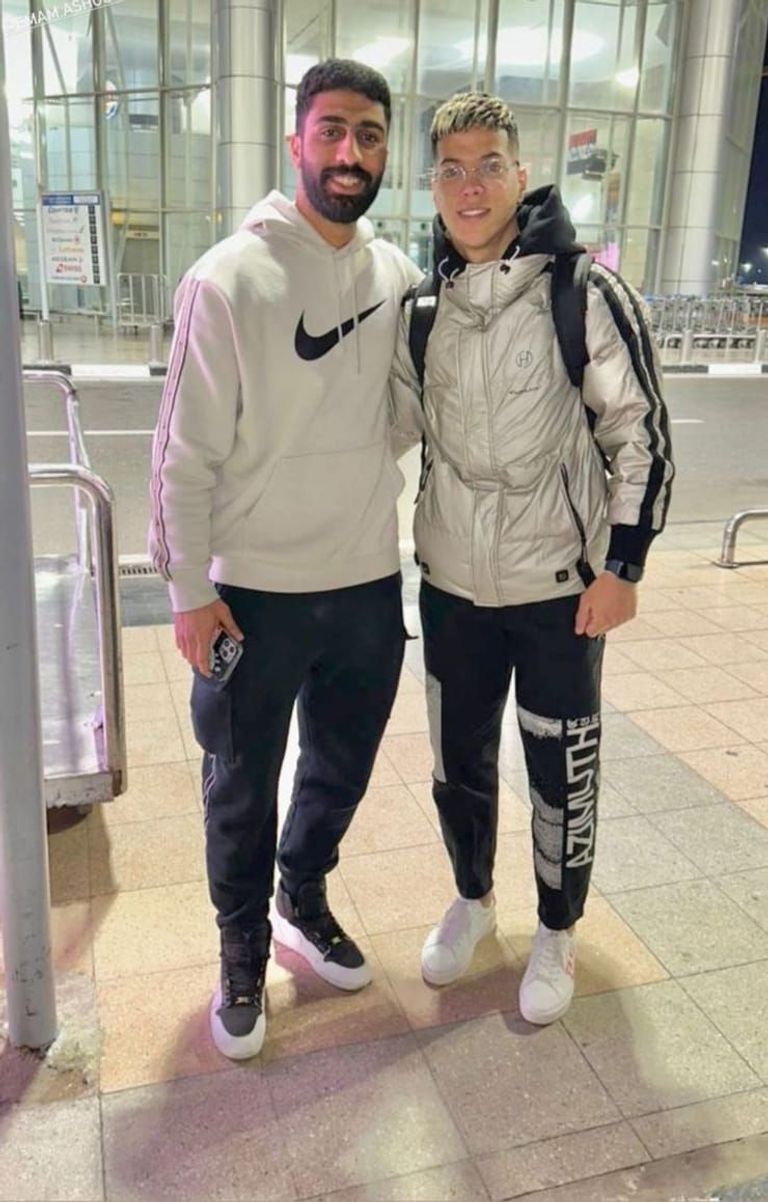 إمام عاشور لاعب وسط الزمالك السابق