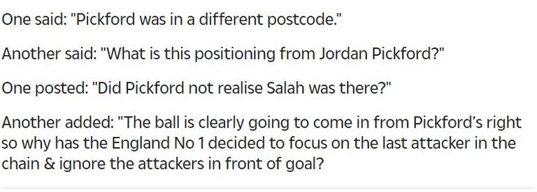 تعليقات  الجمهور محمد صلاح نجم ليفربول