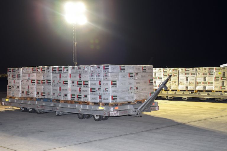 مساعدات إماراتية