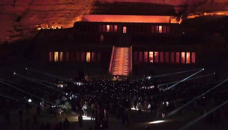 حفل معبد حتشبسوت يثيرا جدلا بالقاهرة