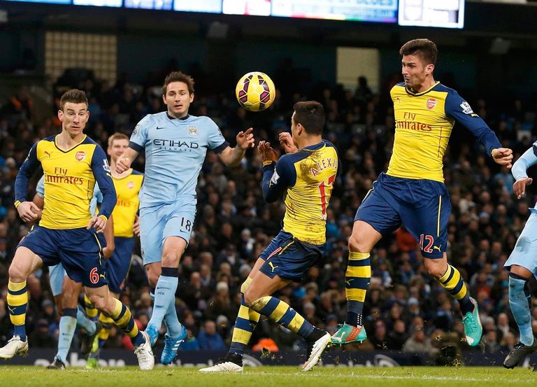 أرسنال ومانشستر سيتي في 2015