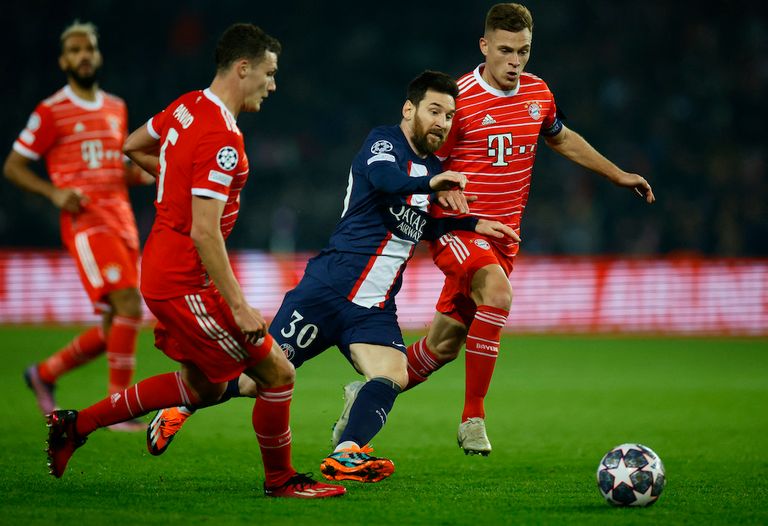 نيمار وميسي ضد بايرن ميونخ