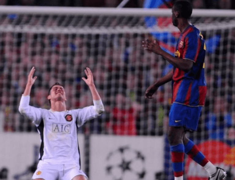 حسرة رونالدو دييجو مارادونا ضد مانشستر يونايتد