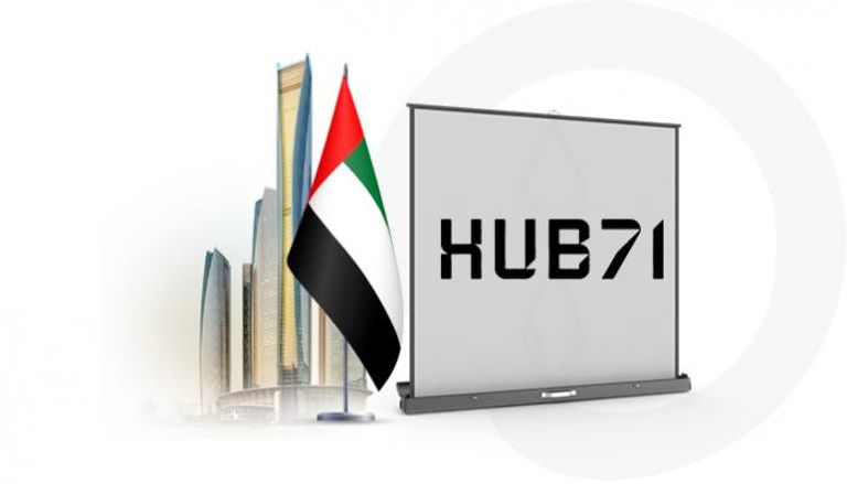 شعار منظومة Hub71 