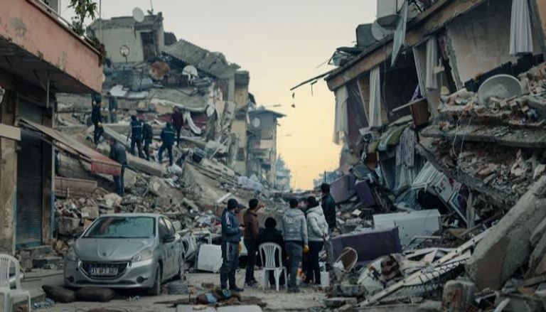 آثار الزلزال المدمر في تركيا - أرشيفية