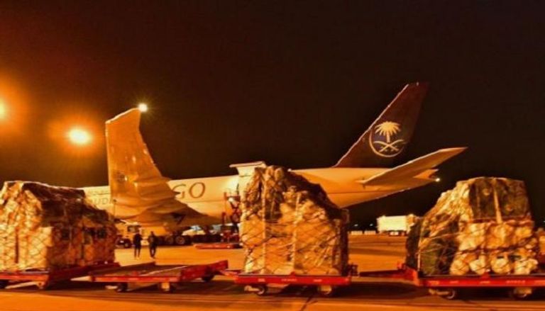 طائرة مساعدات سعودية- أرشيفية