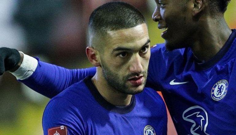 حكيم زياش لاعب تشيلسي المغربي حكيم زياش لاعب تشيلسي