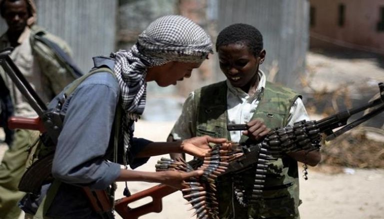 عناصر من الشباب الإرهابية بالصومال