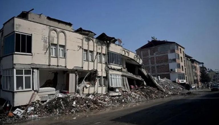 الزلزال خلف دمار اسع في تركيا