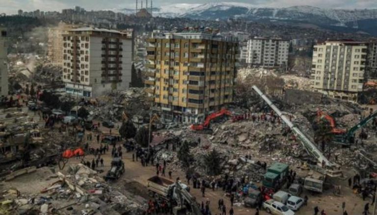 أضرار الزلزال في تركيا