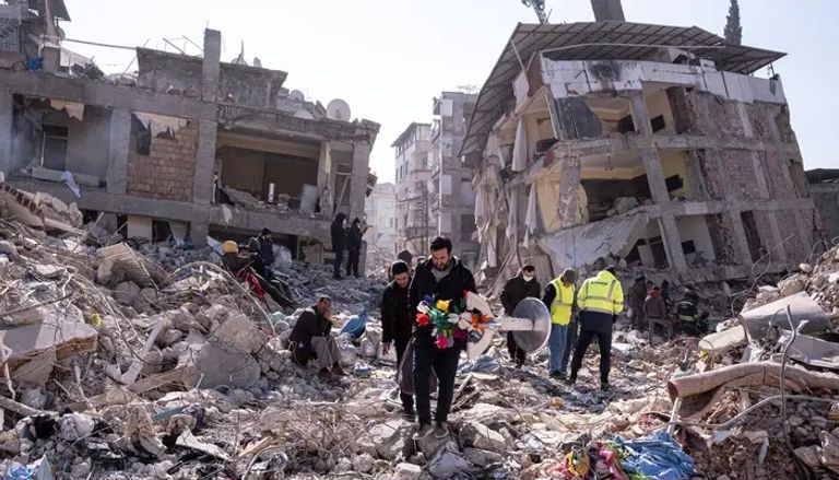 الزلزال خلف دمارا واسعا في تركيا