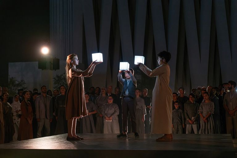 بيت العائلة الإبراهيمية في جزيرة السعديات بأبوظبي