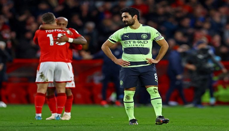 مانشستر سيتي ضد نوتنجهام فورست أرسنال ضد مانشستر سيتي