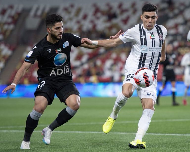 الجزيرة ضد بني ياس الوحدة الإماراتي