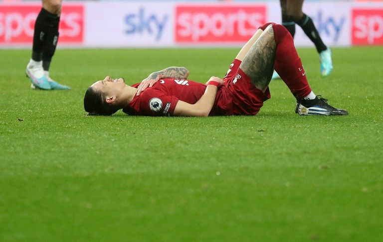 داروين نونيز مهاجم ليفربول محمد صلاح نجم ليفربول