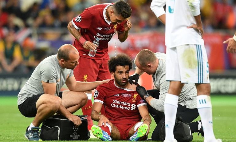 إصابة محمد صلاح في مباراة ريال مدريد محمد صلاح نجم ليفربول