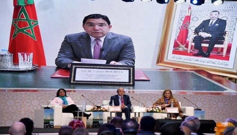 وزير الخارجية المغربي ناصر بوريطة في افتتاح منتدى الرباط العالمي لحقوق الإنسان