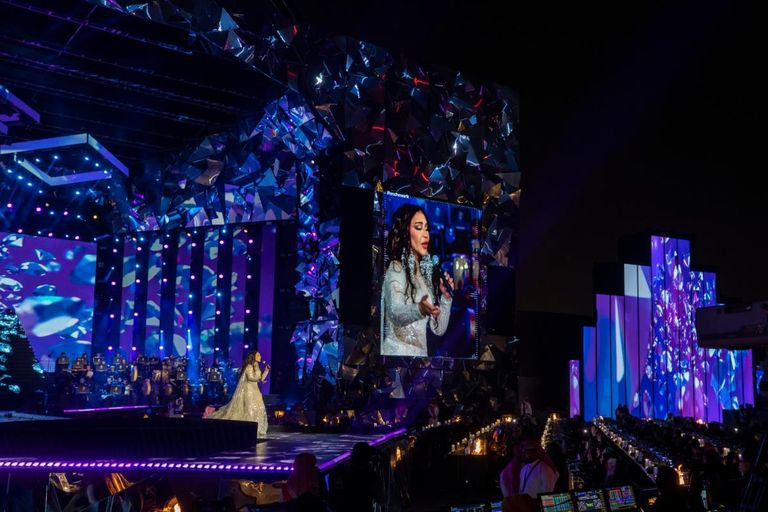 أحلام في "الليلة الماسية" بالسعودية