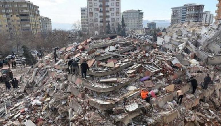 الزلزال خلف دمارا واسعا في تركيا