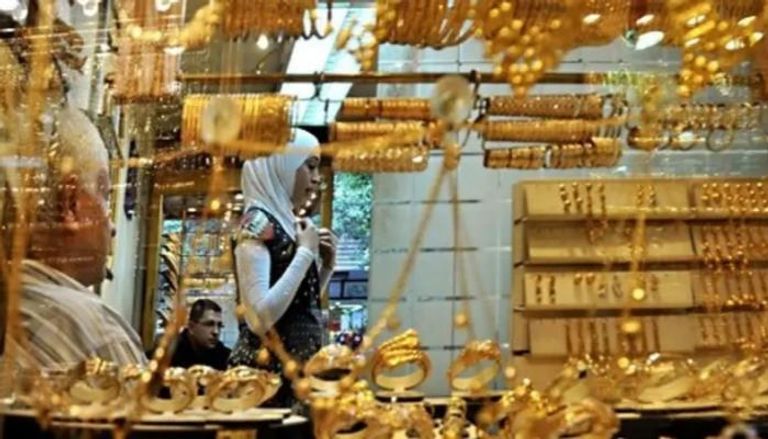 محل لبيع الذهب في العاصمة المصرية - أرشيفية