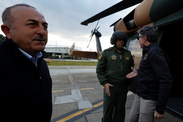 وزير الخارجية الأمريكي في أول زيارة له إلى تركيا