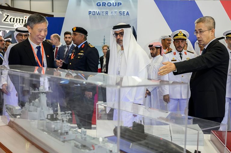 افتتاح معرض الدفاع البحري (نافدكس 2023)