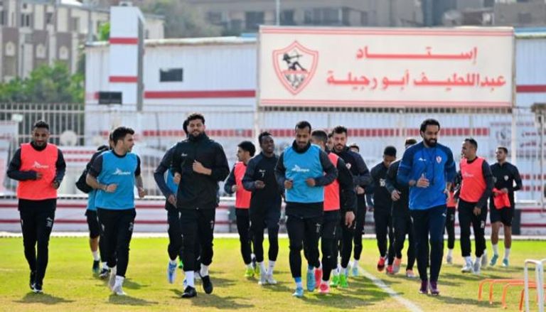 تدريبات الزمالك قبل مواجهة الترجي