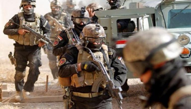 قوة عراقية خلال مهمة أمنية- أرشيفية