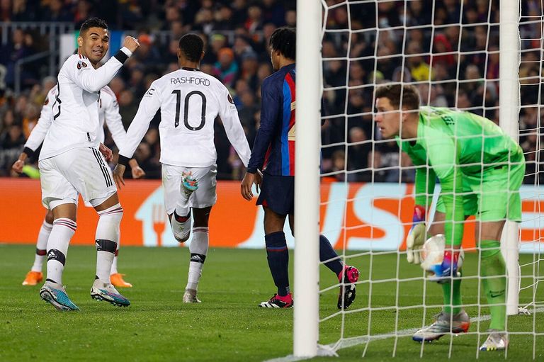  مباراة مانشستر يونايتد وبرشلونة في الدوري الأوروبي 2023 - أرشيفية