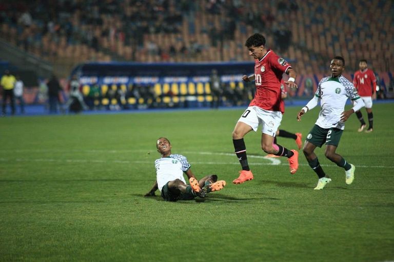 من مباراة مصر ونيجيريا في كأس أمم أفريقيا للشباب من مباراة مصر ونيجيريا في كأس أمم أفريقيا للشباب