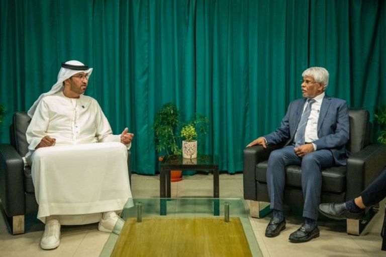 من لقاءات الدكتور سلطان الجابر على هامش القمة العالمية للتنمية المستدامة