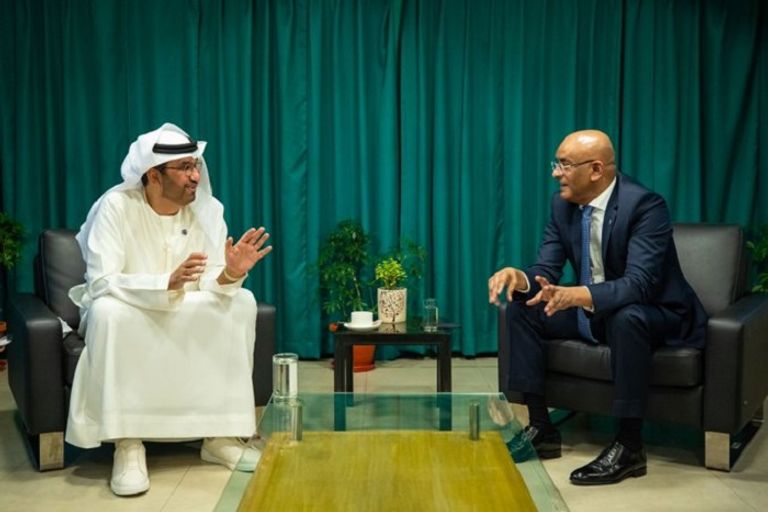 من لقاءات الدكتور سلطان الجابر على هامش القمة العالمية للتنمية المستدامة