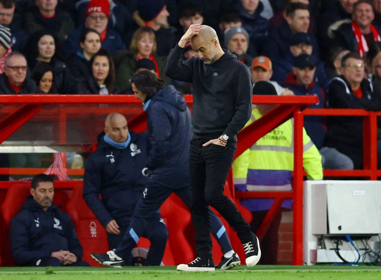 بيب جوارديولا مدرب مانشستر سيتي