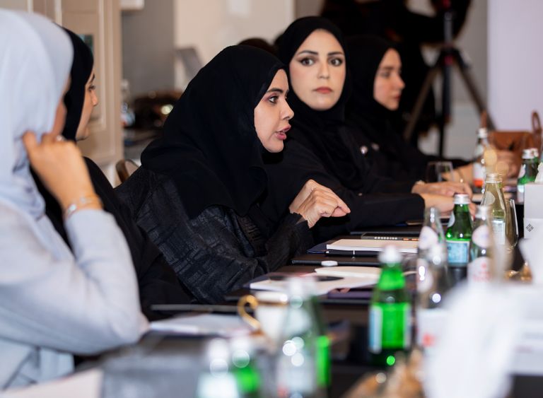 جانب من فعاليات ورشة عمل دبي مدينة صديقة للمرأة