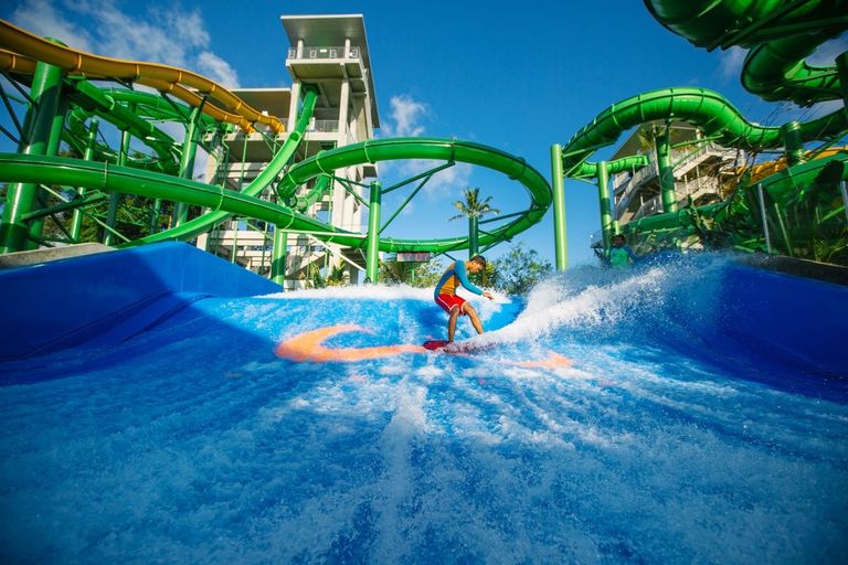 الحديقة المائية "Waterbom Pantai Indah Kapuk" أحد حدائق الألعاب المائية في جاكرتا الألعاب المائية في جاكرتا.. أفضل 5 مدن ملاهٍ مائية منعشة