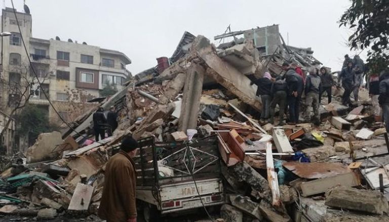 الزلزال فاقم معاناة سكان حلب - أرشيفية