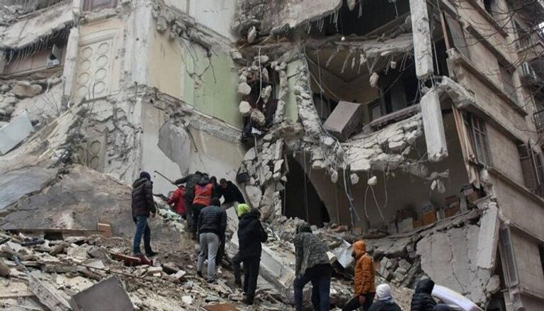 الزلزال فاقم معاناة سكان حلب - أرشيفية