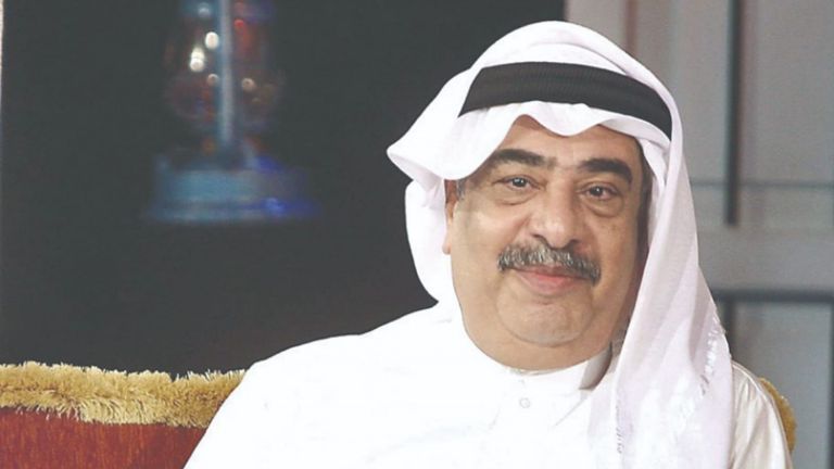 الفنان القطري غازي حسين في مشهد من مسلسل خواتي يا غناتي في رمضان 2023