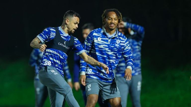 تدريبات الهلال رامون دياز مدر الهلال