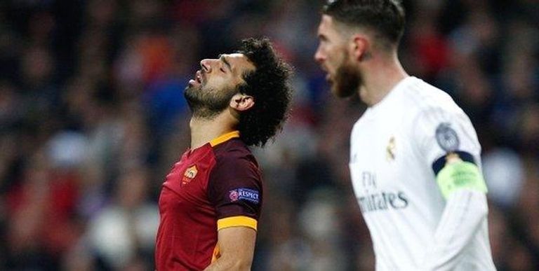 صلاح في مواجهة ريال مدريد وروما سيمون مارتشينياك وليونيل ميسي