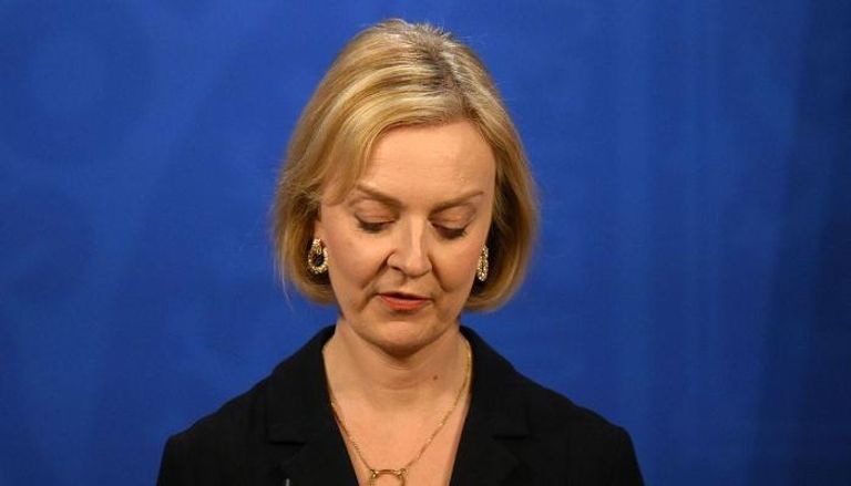 ليز تراس جانب من حرب أوكرانيا