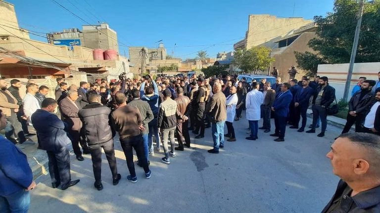 الطبيب العراقي أحمد طلال المدفعي