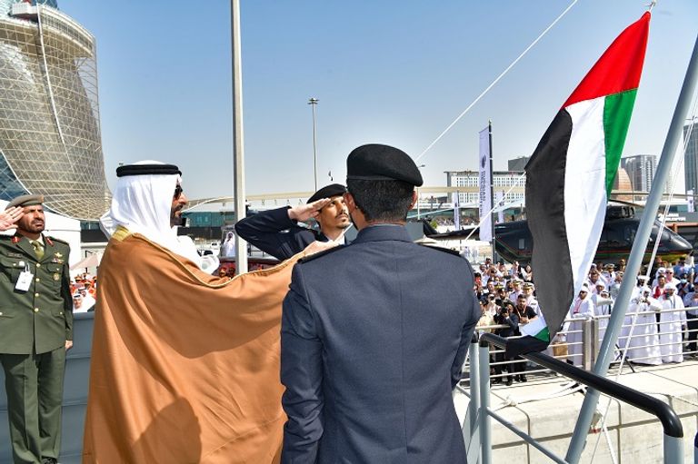 نافدكس 2023.. تدشين الزورق الإماراتي "مسبار" تدشين الزورق الإماراتي