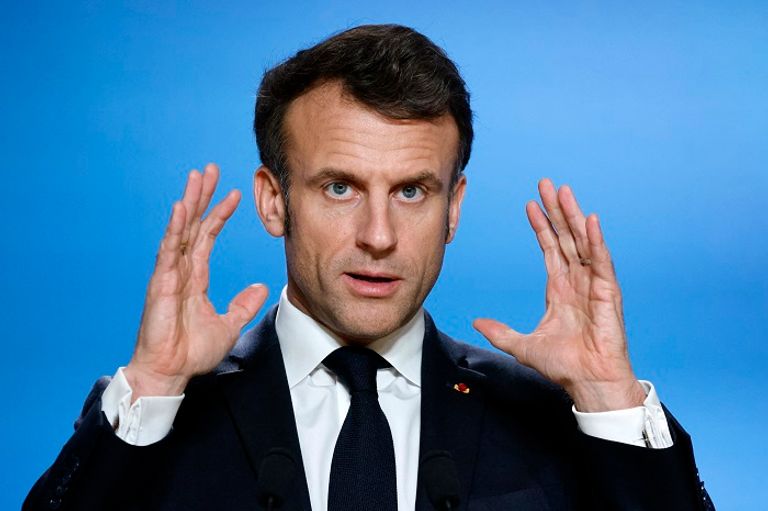 الرئيس الفرنسي إيمانويل ماكرون الرئيس الفرنسي إيمانويل ماكرون